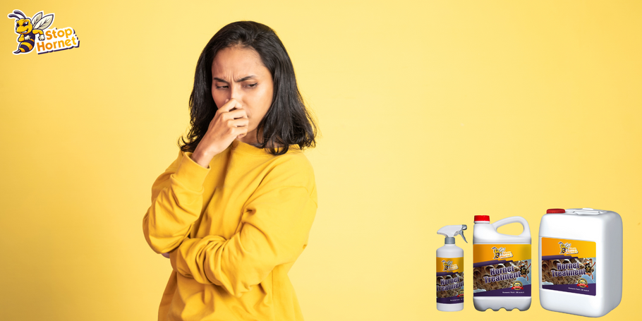 Le produit contre les frelons et guêpes a - t - il une odeur désagréable ou persistante ?